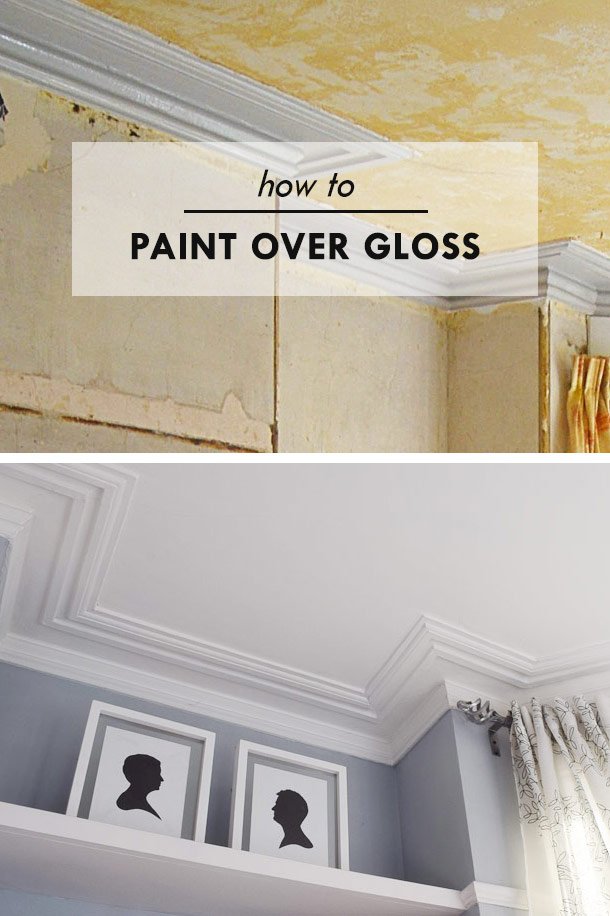 How to Paint Over Oil-Based Paint