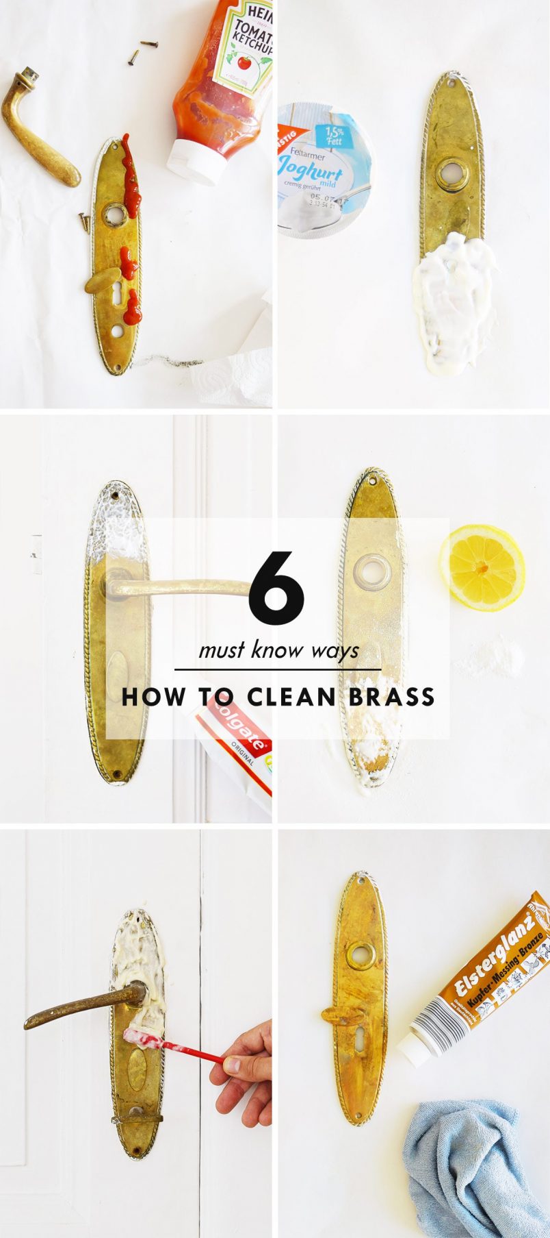 HOW TO CLEAN BRASS